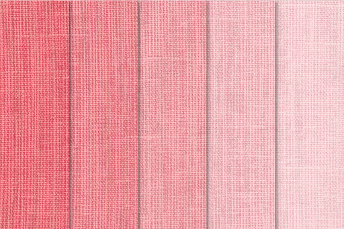 Linen Digital Paper Coral Shades preview 3