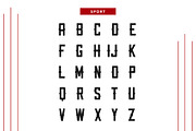Jersey Typeface, a Font by thedesignshark (Thumbnail 4 of 8)