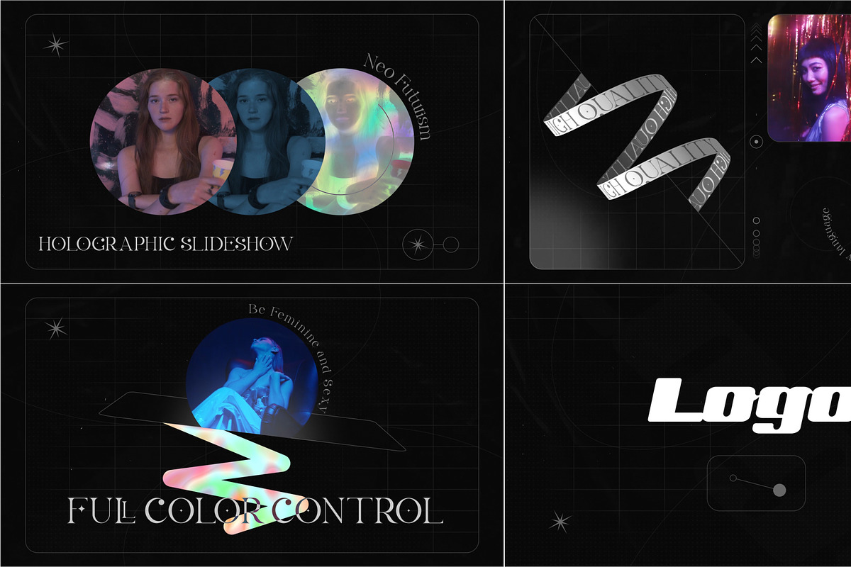 Holographic Slideshow for DaVinci, a Templates & Theme by 2dfx (Photo 1 of 2)