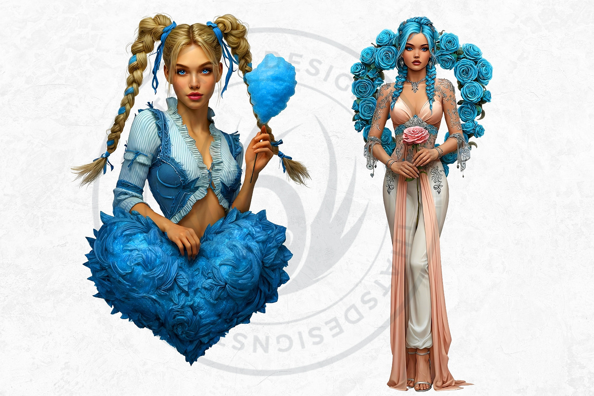 Love Affair Romantic Cliparts, a Person Illustration by ThatsDesignArt (Photo 7 of 17)