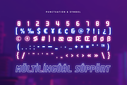 NIGHTIES - Neon Light Party Font, a Sans Serif Font by Hamz Studio (Thumbnail 10 of 11)