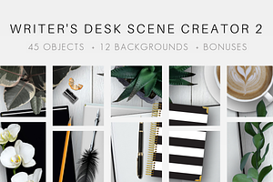 Writer's Desk Scene Creator 2