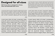 Mid Century Sans, a Sans Serif Font by Dharma Type (Thumbnail 9 of 12)