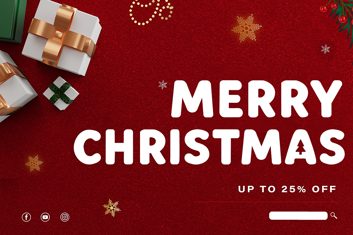 Snow Bubbles - Modern Christmas Font, a Handwritten Font by overlaytemplates (Photo 3 of 5)