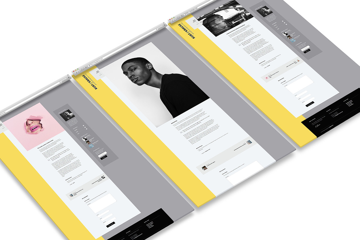 Kurt - A Stylish Blog Theme, a WordPress Template by Singularform (Photo 2 of 3)