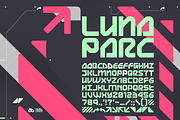 LUNA PARC Futuristic Font, a Font by Alex-Banks Type (Thumbnail 1 of 5)