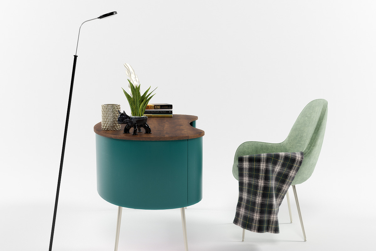 Home office 1311, a Furniture 3D Model by inDahouze (Photo 4 of 11)