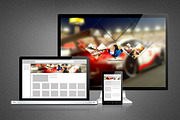 Modern Gamer YouTube Banner Template, a Social Media Template by loswl (Thumbnail 1 of 8)