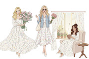 Hello Spring Easter Png Clipart, a Seasonal Illustration by Tanya Kart (Thumbnail 8 of 9)