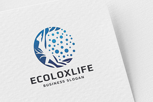 Ecology Life Women Logo, a Branding & Logo Template by Design_Planet