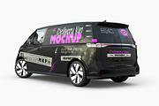 Delivery Van Mockup Set , an Advertising Mockup by ForgeDesign (Thumbnail 6 of 7)