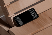 Animated iPhone 16 Pro Mockup, an iPhone Mockup by Arpit Brandings (Thumbnail 1 of 5)