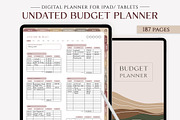 Digital Budget Planner iPad, a Presentation Template by SofiaDesign16 (Thumbnail 1 of 8)
