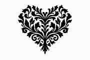 Romantic Lace Heart Clipart, an Illustration by Artivon (Thumbnail 11 of 21)