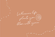 Palm Sugar Font + Doodles, a Script Font by etigletters (Thumbnail 6 of 9)