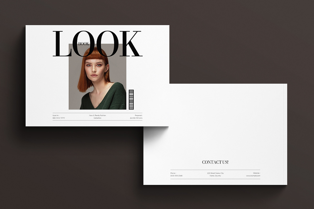 Digital LookBook Template Landscape, a Brochure Template by E-Type (Photo 7 of 7)