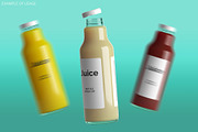 Juice Bottle Mock-Up, a Packaging Mockup by AY Mock-Ups (Thumbnail 10 of 11)