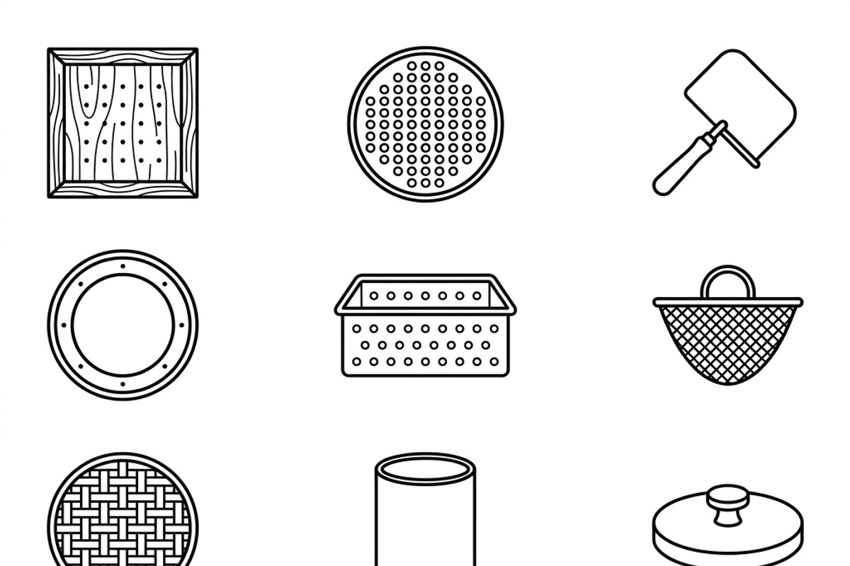 Bundles Set Cheese Brand Icons, an Outline Icon by adenpinkstore (Photo 13 of 13)
