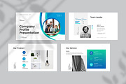 Company Profile Presentation Templat, a Presentation Template by Creative-Work (Thumbnail 2 of 9)