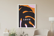 Tropical leaf posters, cards set, a Decorative Illustration by Good Studio (Thumbnail 13 of 14)