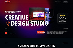 Arigo - Agency & Portfolio WP Theme, a WordPress Template by Helenshop
