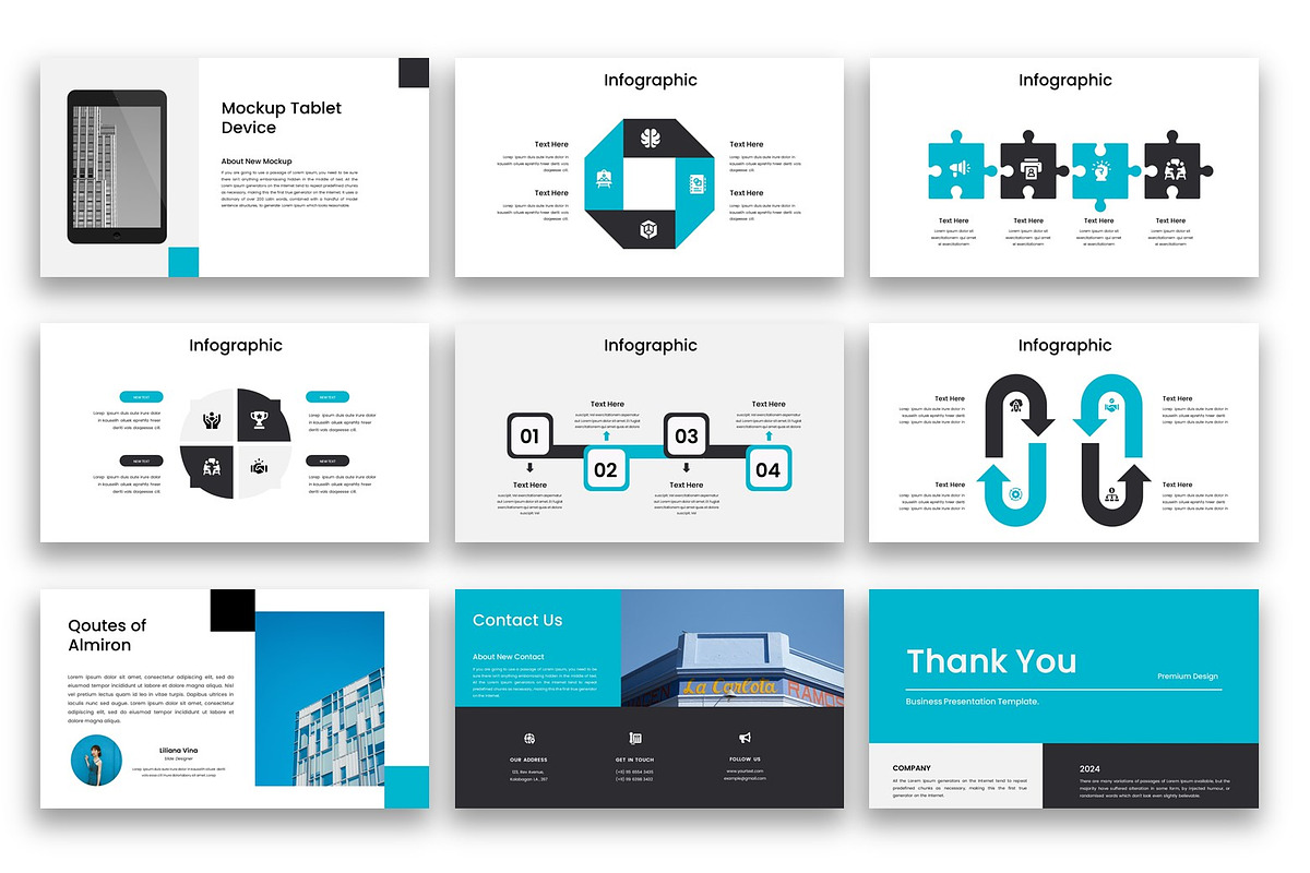 Almiron – Business Google Slide, a Presentation Template by kreatifreya (Photo 5 of 5)