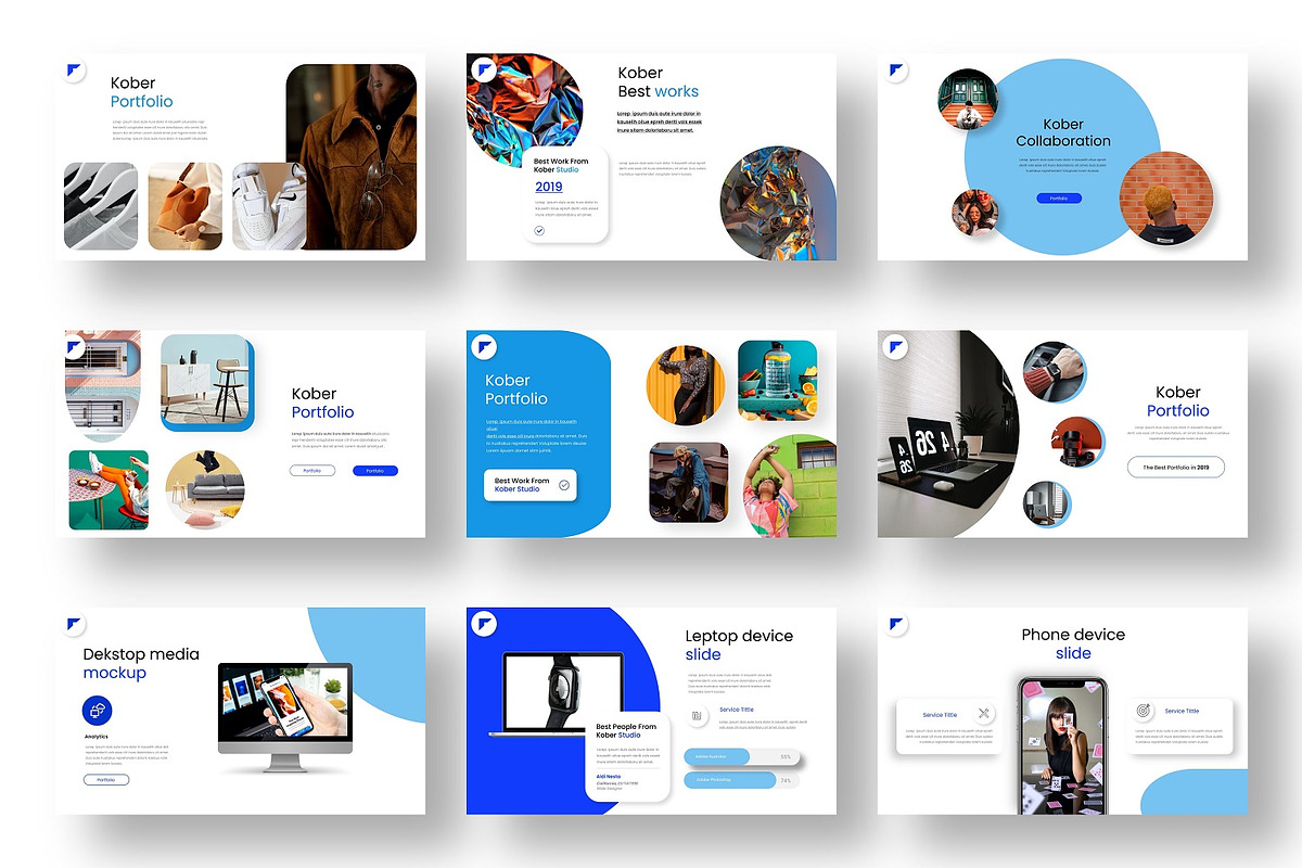 Kober – Business Keynote Template, a Presentation Template by Dens Creative Studio (Photo 4 of 6)