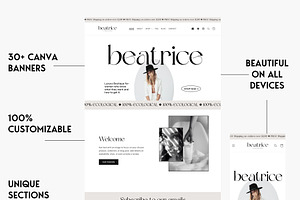 Beatrice - Luxury Shopify Theme