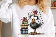 Cute Animals Christmas Clipart, an Illustration by SinaCreation (Thumbnail 4 of 6)
