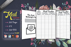 Mail Tracker KDP Interior