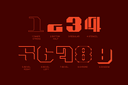 Locker Numerals Color Font, a Font by Noem9 Studio (Thumbnail 3 of 14)
