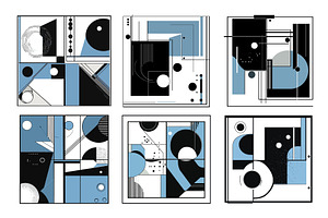 Geometric frames abstract, an Illustration by Stock-Smart-Start