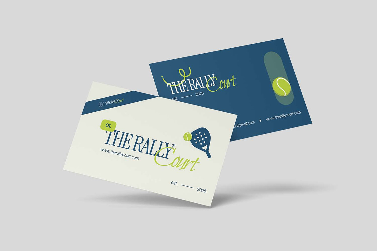 The Rally Court - Business Card, a Business Card Template by VUNIRA (Photo 2 of 3)