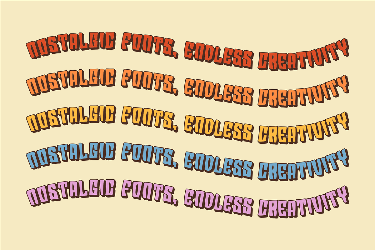 Groovela, a Sans Serif Font by ahweproject (Photo 11 of 15)