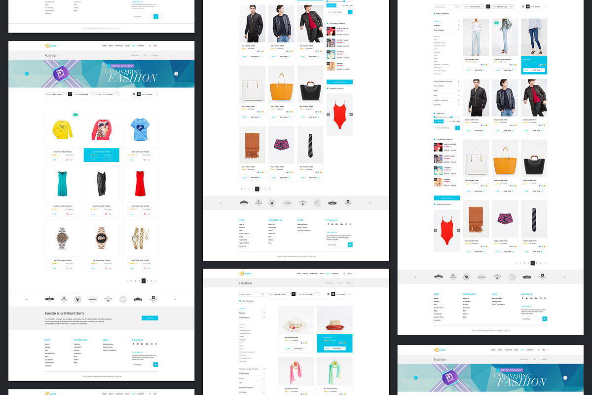 Multi-Prupose Sketch Template UI Kit, an UI Kit Template by App for Mobile & Website (Photo 12 of 21)