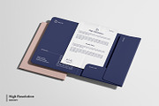 Presentation Folder & Paper Mockup, an Advertising Mockup by Ram Studio LLC (Thumbnail 4 of 12)