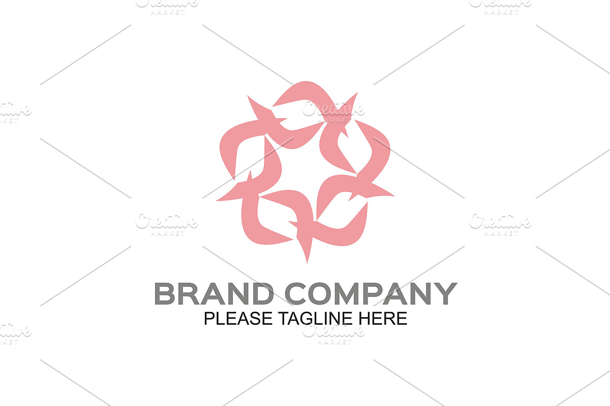 20 Logo Flower Templates Bundle, a Branding & Logo Template by Friendesigns (Photo 14 of 21)