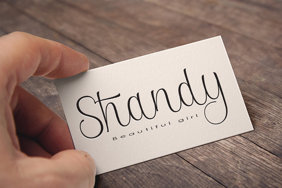 Baldetha, a Script Font by PollemSt (Photo 3 of 7)