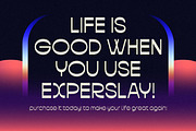 Experslay, a Sans Serif Font by graphicook (Thumbnail 9 of 10)