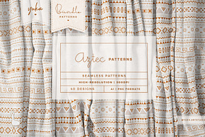 Aztec Pattern • • BUNDLE