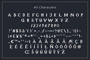 Hines Vintage Font