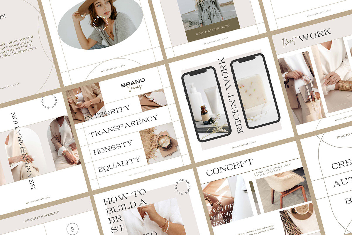 Branding Expert Instagram Templates, a Social Media Template by AndrewPixel (Photo 13 of 13)