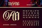 Thane - Gothic Hybrid Style, a Blackletter Font by Burntilldead (Thumbnail 2 of 12)