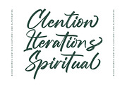 Straight Pathart Modern Brush Font, a Script Font by stylishtype.co (Thumbnail 10 of 20)