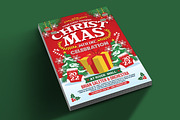 Christmas Celebration Flyer Template, a Flyer Template by Muhamad Iqbal hidayat (Thumbnail 2 of 4)