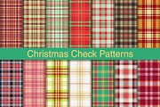 #140 Christmas Check Patterns, a Pattern Graphic by Plaid4You (Thumbnail 1 of 5)