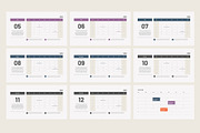 Calendar 2022 templates PowerPoint, a Presentation Template by HiSlide.io (Thumbnail 5 of 6)