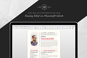 Executive Style CV Layout, a Resume Template by ResumeInventor (Thumbnail 4 of 5)