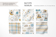 Sleepy Koalas – Pattern Collection, a Pattern Graphic by PROTEA Watercolor Studio (Thumbnail 3 of 10)