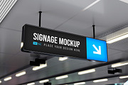 Horizontal Signage Mockup, an Advertising Mockup by Modaldesain (Thumbnail 2 of 4)